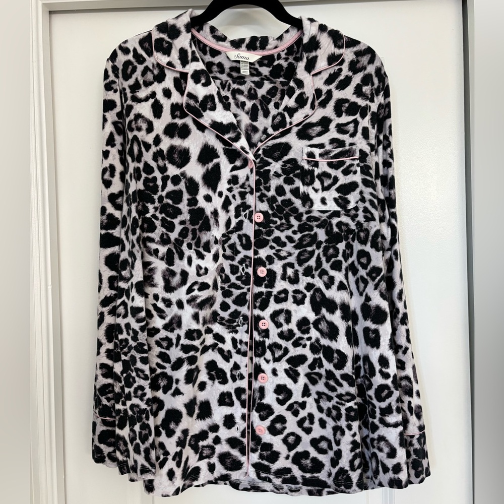 Soma Snow Leopard pajamas